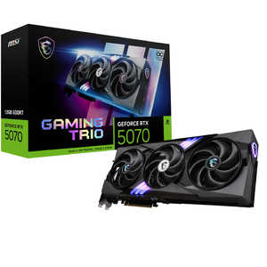MSI GeForce RTX 5070 12G GAMING TRIO OC ［GeForce RTXシリーズ /12GB］ GeForceRTX507012GGAMINGTRIOOC