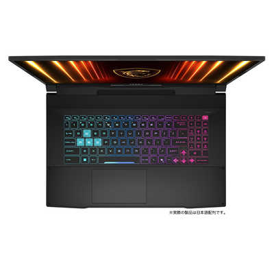 MSI ゲーミングノートパソコン [ RTX 5060 / 17.3型 / Win11 Home