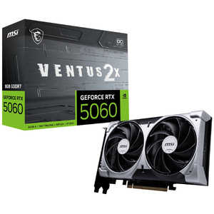 MSI GeForce RTX 5060 8G VENTUS 2X OC GeForce RTX꡼ / 8GB GeForceRTX50608GVENTUS2XOC