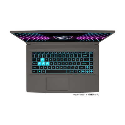 MSI ゲーミングノートパソコン Thin 15 B2R(RTX 4050) コスモスグレイ 