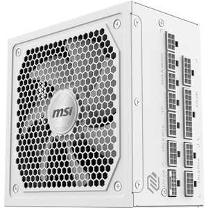 MSI MAG A1000GL PCIE5 WHITE �m1000W / ATX / 80PLUS Gold�n MAGA1000GLPCIE5WHITE