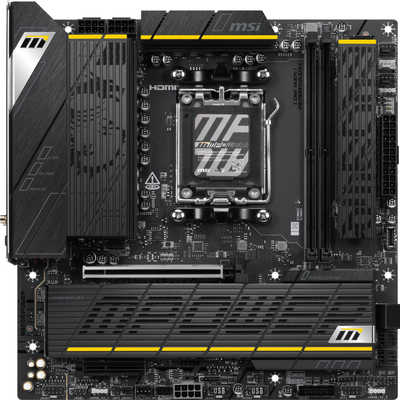 MSI マザーボード(Socket AM5) ［MicroATX］ B850MPOWER の通販