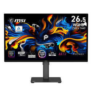 MSI �t���f�B�X�v���C �m26.5�^ / �L�@EL WQHD(2560×1440) / ���C�h / 144Hz�n PRO MAX 271QPX14G