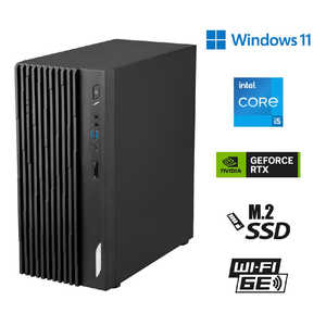 MSI �f�X�N�g�b�v�p�\�R�� [ ���j�^�[���� / Win11 Home / Core i5 / ������16GB / SSD512GB ] PRO DP180 14ATA-1439JP