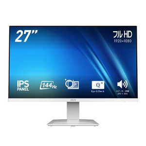 MSI PCモニター ［27型 / フルHD(1920×1080) / ワイド / 144Hz］ PRO-MP273W-E14AJP