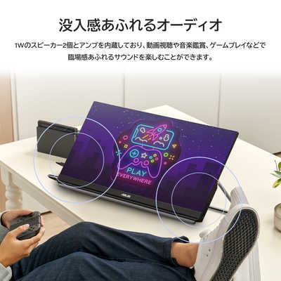 ASUS エイスース 液晶ディスプレイ ZenScreen ブラック ［23.8型 /フル