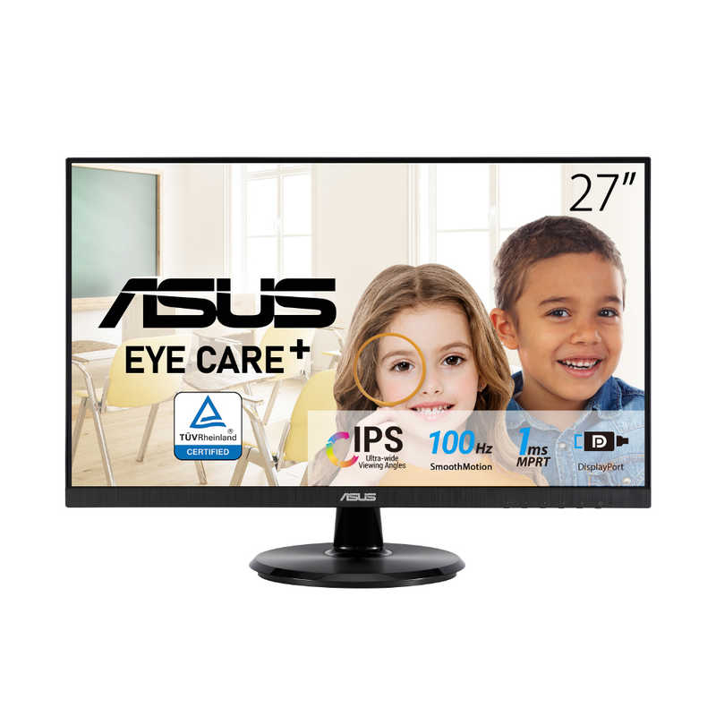 ASUS エイスース ASUS エイスース 液晶ディスプレイ Eye Care ［27型 /フルHD(1920×1080) /ワイド］ VA27DQF VA27DQF