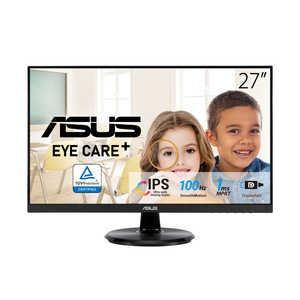 ASUS エイスース 液晶ディスプレイ Eye Care ［27型 /フルHD(1920×1080) /ワイド］ VA27DQF