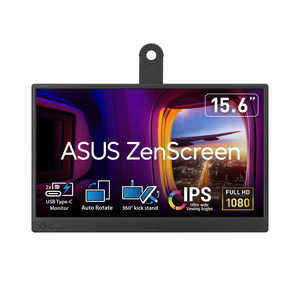 ASUS  վǥץ쥤 ZenScreen [ 15.6 / եHD(19201080) / 磻 ] MB169CK
