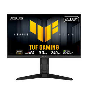 ASUS ���������� �����ߥ󥰱վ��ǥ����ץ쥤 TUF Gaming ��23.8�� / �ե�HD(1920��1080) / �磻�� / 240Hz�� �֥�å� VG249QML5A