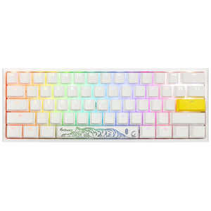 Ducky One 2 Pro Mini RGB Pure White Cherry Speed Silver RGB dk-one2-pro-rgb-mini-pw-silver Ducky One 2 Pro Mini RGB Pure White Cherry Speed Silver RGB dk-one2-pro-rgb-mini-pw-silver