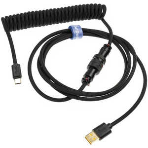 Ducky Coiled Cable Phantom Black ブラック dk-coiled-cable-phantom-black Ducky Coiled Cable Phantom Black ブラック dk-coiled-cable-phantom-black