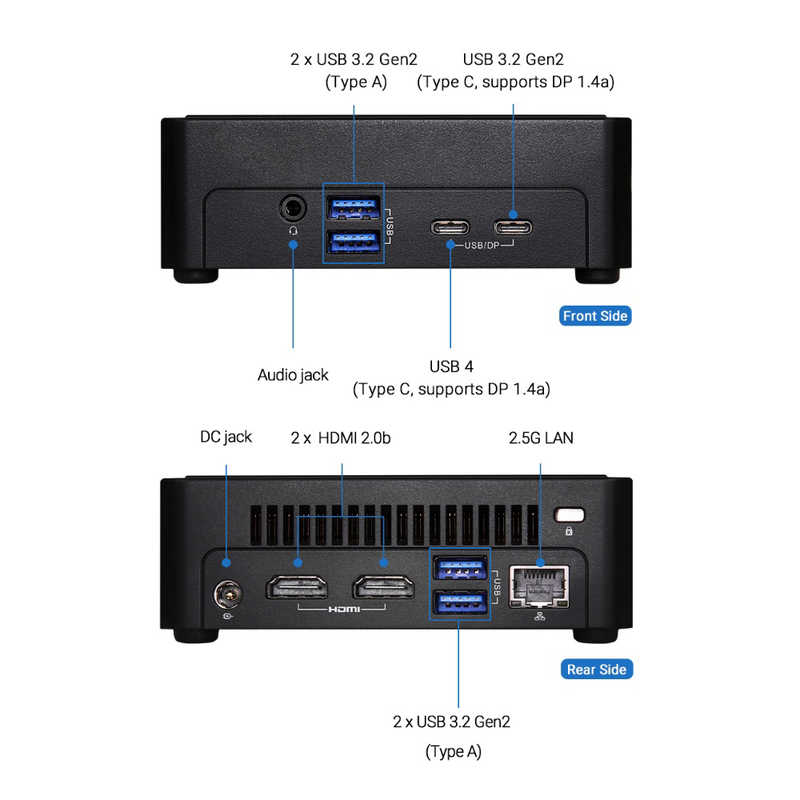 ASROCK ASROCK NUCS BOX-1360P/D4 NUCSBOX-1360P/D4 NUCSBOX-1360P/D4