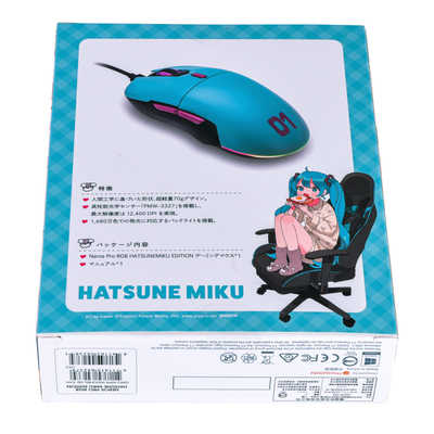 THERMALTAKE ゲーミングマウス Neros Pro RGB HATSUNE MIKU EDITION