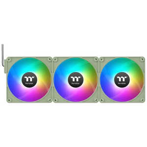 THERMALTAKE CT120 EX ARGB Sync PC Cooling Fan 3 Fan Pack -Matcha Green- CL-F196-PL12MG-A