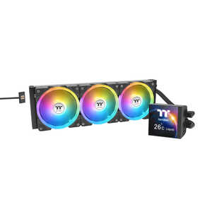 THERMALTAKE MAGFloe 360 Ultra Black All-In-One Liquid Cooler System CL-W432-PL12SW-A THERMALTAKE MAGFloe 360 Ultra Black All-In-One Liquid Cooler System CL-W432-PL12SW-A