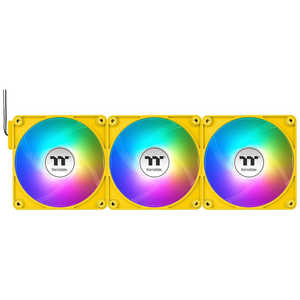 THERMALTAKE CT120 EX ARGB Sync PC Cooling Fan 3Fan-Bumblebee CL-F215-PL12BB-A