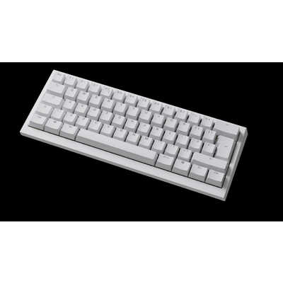 Ducky ゲーミングキーボード One X Mini Wireless Pure White 60％ AI