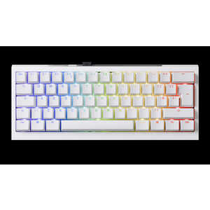 Ducky ߥ󥰥ܡ One X Mini Wireless Pure White 60 AI Switch BluetoothUSB (Type-C) ۥ磻 dk-onex-mini-wireless-pw-dai