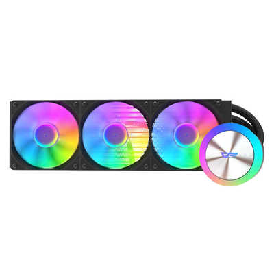 DARKFLASH 水冷CPUクーラー 360mmファン x1 ［LGA1851/1700・AM5/AM4