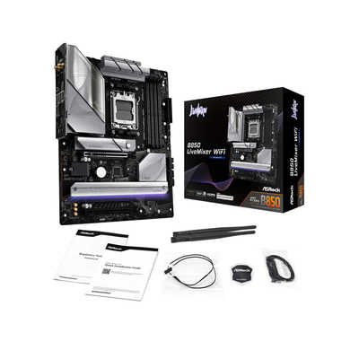 ASROCK マザーボード(Socket AM5) B850LiveMixerWiFi の通販