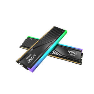 ADATA ���݃����� XPG LANCER BLADE RGB DDR5(6000MT/s CL48) �mDIMM DDR5 / 16GB / 2���n �u���b�N AX5U6000C4816G-DTLABRBK-I