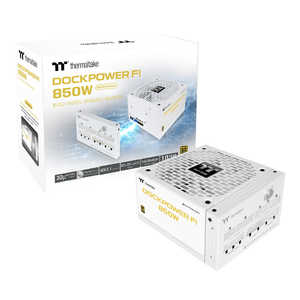 THERMALTAKE Dockpower FI Snow/850W/Gold/ATX 3.1 �m850W / ATX / 80PLUS Gold�n PS-DCP-0850FNFAGJ-S