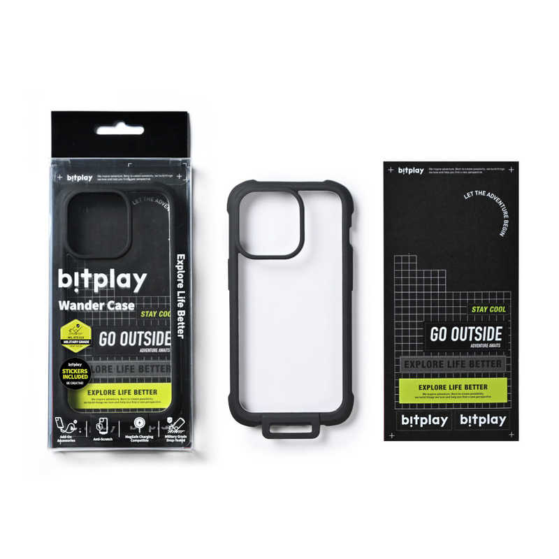 BITPLAY BITPLAY bitplay･Wander Case for iPhone 14 Pro(カラー:ブラック) CE14PBKPK01 CE14PBKPK01