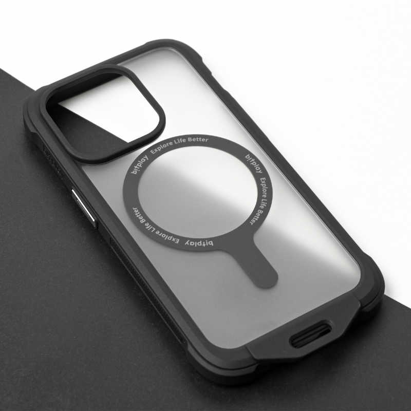 BITPLAY BITPLAY Wander Case マットバージョン for iPhone 15 Pro MafSafe対応(カラー：ブラック) CEMV-15P-BK-PK-01 CEMV-15P-BK-PK-01