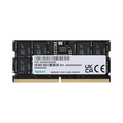 APACER 増設メモリ SO-DIMM DDR5-4800 PC5-38400 262PIN 16GB ［SO