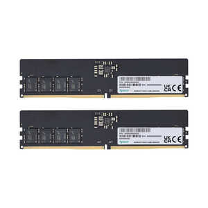 APACER ߥ DDR5-4800 PC5-38400 288PIN 32GB 2 DIMM DDR5 /32GB /2 FL.64GAA.PTRK2