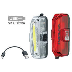 TOPEAK ライト Aero USB 1W Combo エアロUSB 1W コンボ LPF1670000000