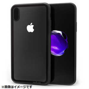 ABSOLUTE TECHNOLOGY iPhone X用 LINKASE CLEARケース Gorilla Glass ブラック縁･ブラックTPU ATLCGIPXBLK