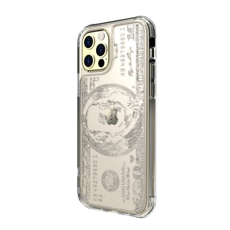 ABSOLUTE TECHNOLOGY ABSOLUTE TECHNOLOGY LINKASE AIR E-collection / Dollar(ドル) ゴリラガラスiPhoneケース for iPhone 12 Pro / 12  ATADMAIREDollar ATADMAIREDollar