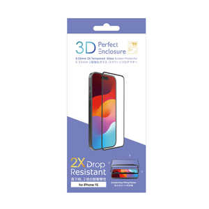 ABSOLUTE TECHNOLOGY 3D Perfect Enclosure/iPhone 15б(3Dס饹꡼ץƥ) 3DP15610BK