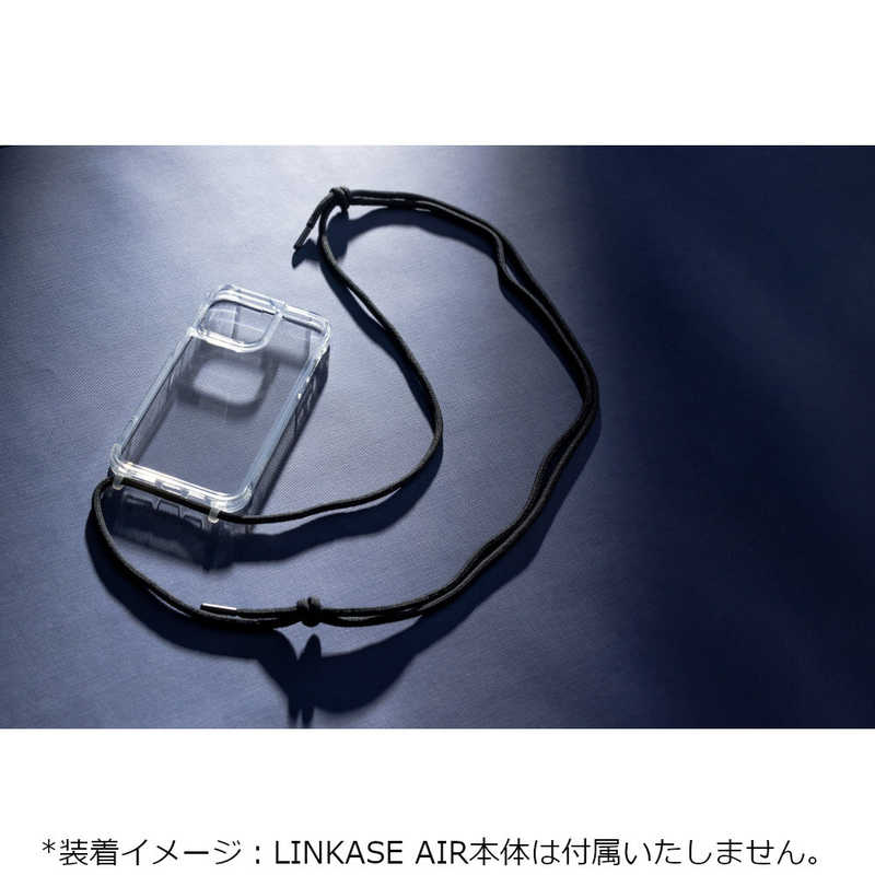 ABSOLUTE TECHNOLOGY ABSOLUTE TECHNOLOGY ストラップ ＋ LINK(クリア)for LINKASE iPhone 14シリーズ ATLINKSTRIP2022CL ATLINKSTRIP2022CL