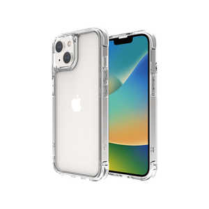 ABSOLUTE TECHNOLOGY iPhone 14用ケース LINKASE AIR ゴリラガラスiPhoneケース(側面TPU：クリア)耐衝撃 透明度 MugSafe充電対応 ATLAIP202261CL