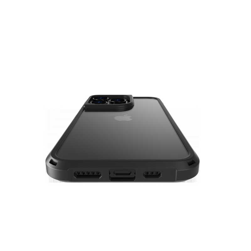 ABSOLUTE TECHNOLOGY ABSOLUTE TECHNOLOGY LINKASE AIR for iPhone 13 Pro（側面TPU：マットブラック）/ ゴリラガラスiPhoneケース ATLAIP2021-61pBK ATLAIP2021-61pBK
