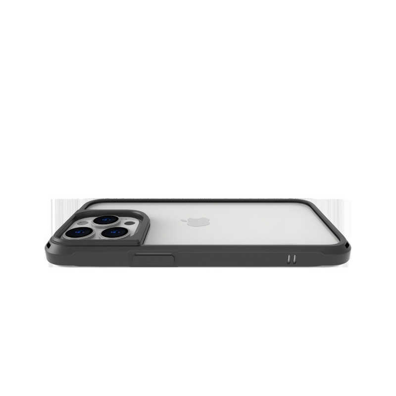ABSOLUTE TECHNOLOGY ABSOLUTE TECHNOLOGY LINKASE AIR for iPhone 13 Pro（側面TPU：マットブラック）/ ゴリラガラスiPhoneケース ATLAIP2021-61pBK ATLAIP2021-61pBK