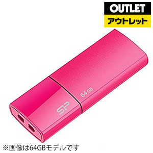 SILICONPOWER USBメモリ Ultima U05 ピンク [16GB /USB2.0 /USB TypeA /スライド式] SP016GBUF2U05V1H