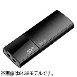 SILICONPOWER USBメモリ Ultima U05 ブラック [16GB /USB2.0 /USB TypeA /スライド式] SP016GBUF2U05V1K