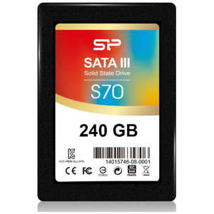 SILICONPOWER 内蔵SSD Slim S70 [240GB /2.5インチ]｢バルク品｣ SP240GBSS3S70S25JA