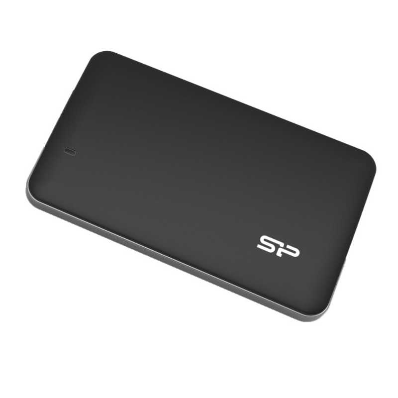 SILICONPOWER SILICONPOWER ポータブルSSD 512GB[USB 3.1･Mac/Win/Linux] Bolt B10 SP512GBPSDB10SBK ブラック Bolt B10 SP512GBPSDB10SBK ブラック