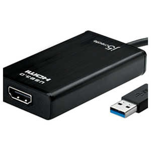 J5 0.2m｢USB-A→HDMI｣3.0変換アダプタ JUA350