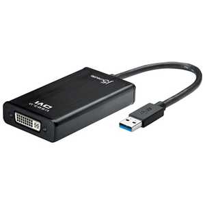 J5 0.2m｢USB-A→DVI｣3.0変換アダプタ JUA330