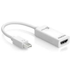 J5 ｢4K対応｣ディスプレイアダプタ ｢Mini DisplayPort ⇒ HDMI｣ JDA159