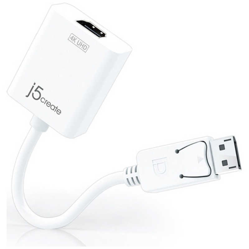 J5 J5 (4K対応)変換アダプター [DisplayPort ⇒ HDMI] JDA158 JDA158 JDA158