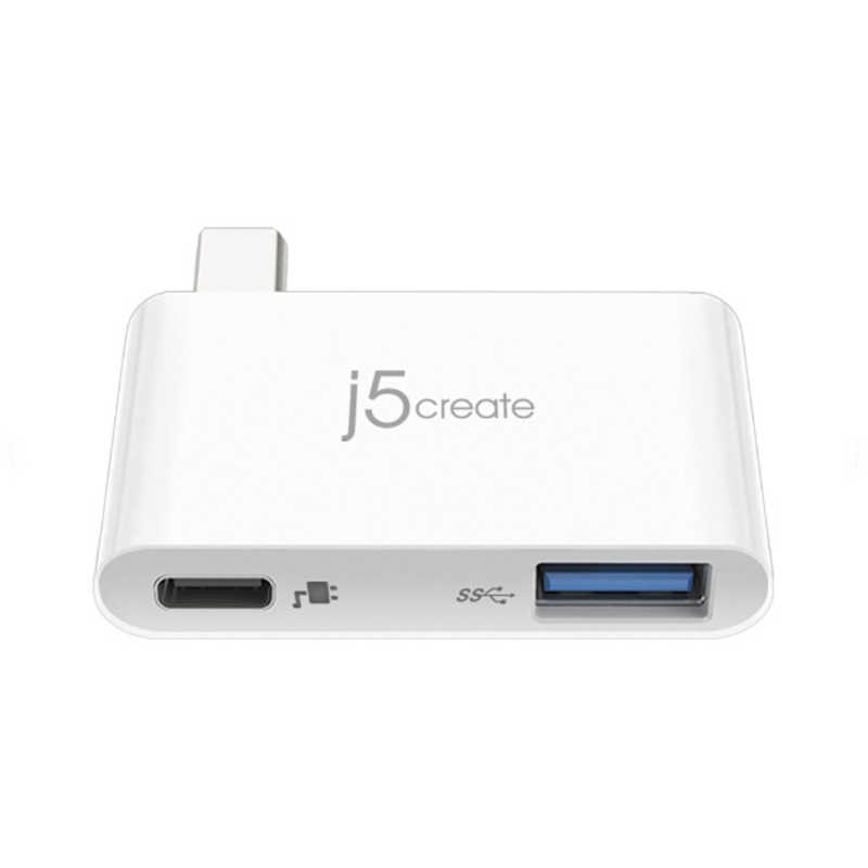 J5 J5 パワーデリバリー対応 USB Type-C to USB 3.0 ハブチャージングブリッジ JCH349 JCH349