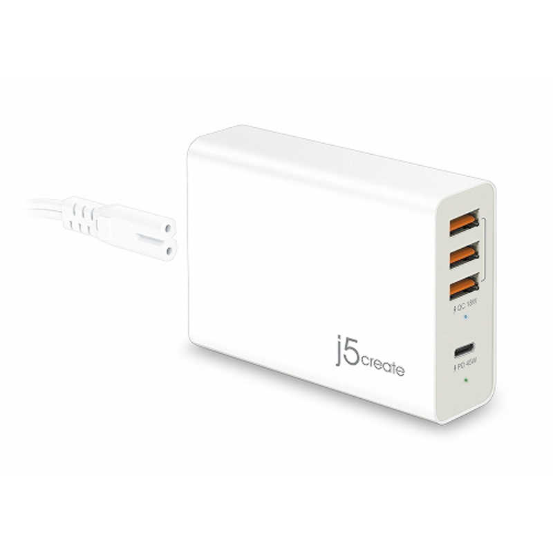 J5 J5 4port USB Supercharger PowerDerivery&QuickChargePD45W対応 JUP4263 JUP4263