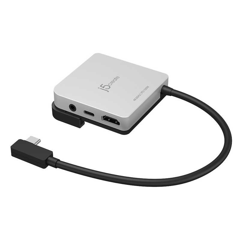 J5 J5 iPad Pro 11 / 12.9専用パッド付[USB-C オス→メス カードスロットx2 / HDMI / φ3.5mm / USB-A / USB-C]ドッキングステーション USB PD対応 JCD612 JCD612